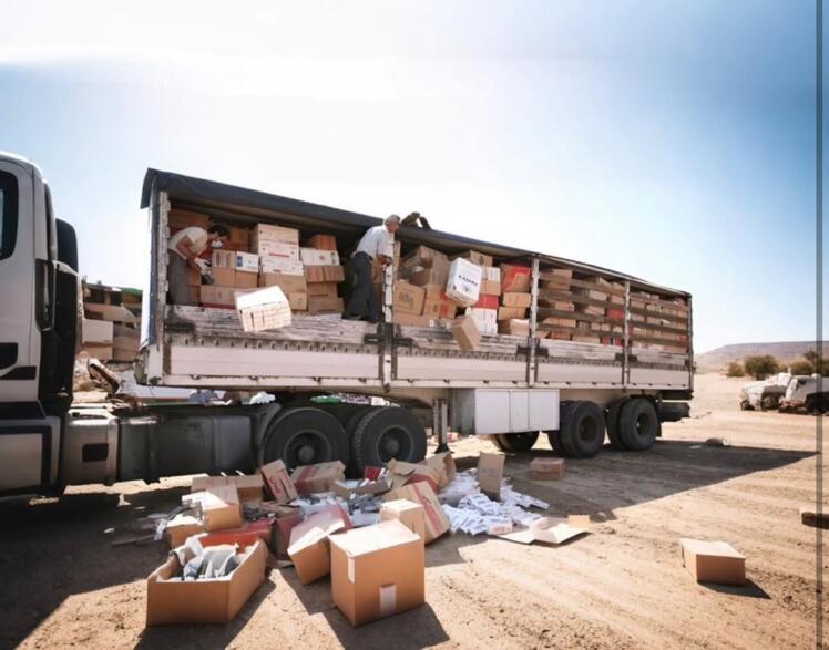 کشف کالای قاچاق با مدارک جعلی در سیرجان