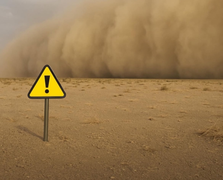 هشدار زرد هواشناسی برای کرمان | احتمال افزایش گردوخاک در سیرجان