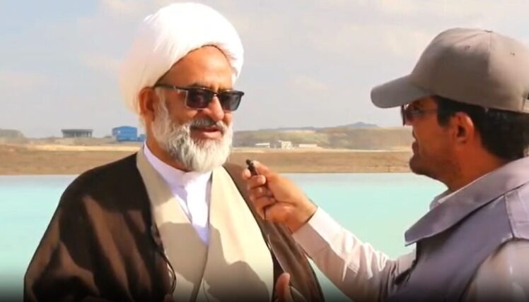 بازدید امامجمعه سیرجان از معدن مس تختگنبد